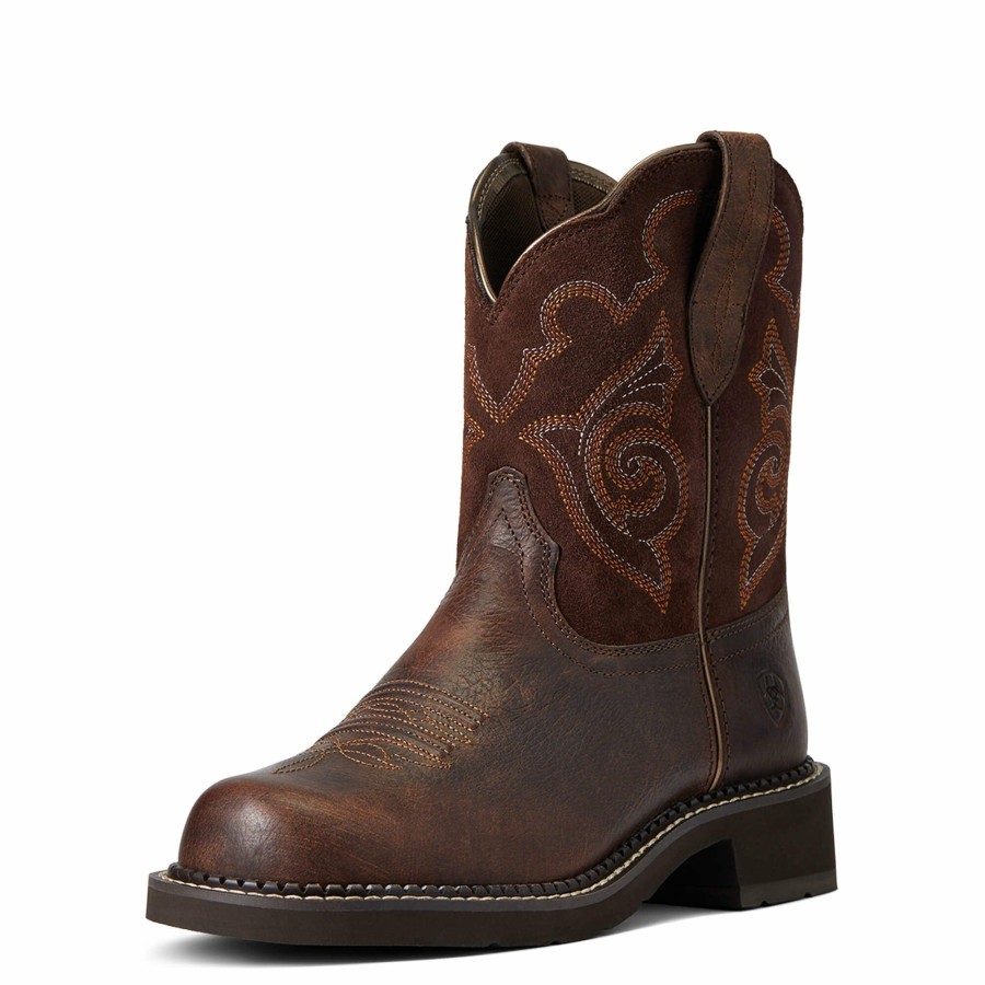 Women'S Boots * | Ariat Women'S Heritage Tess Fatbaby Boot