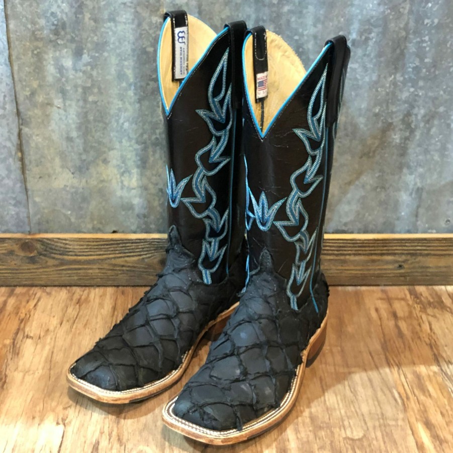 Women'S Boots * | Anderson Bean Matte Black Big Bass Boots