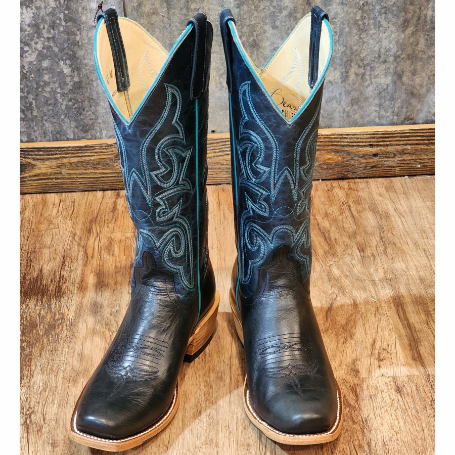 Women'S Boots * | Anderson Bean Macie Bean Black/Navy Sinsation Boot