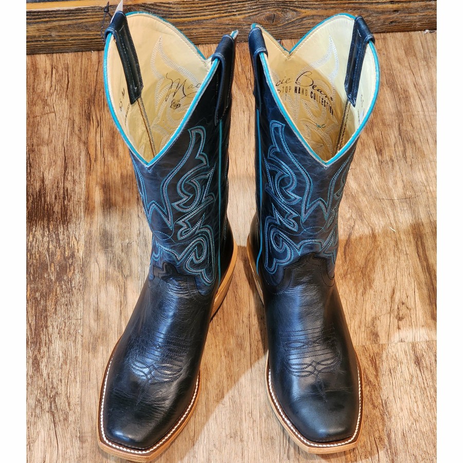 Women'S Boots * | Anderson Bean Macie Bean Black/Navy Sinsation Boot