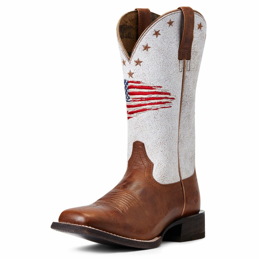 Women'S Boots * | Ariat Women'S Circuit Patriot Boots