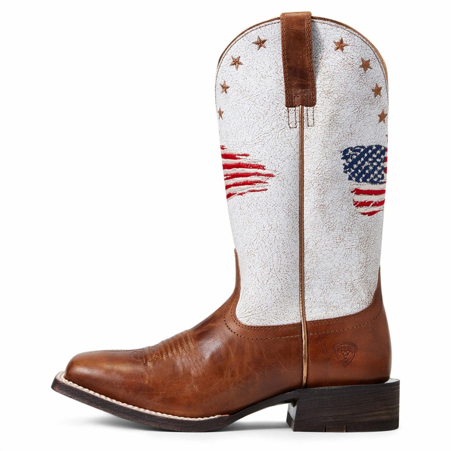 Women'S Boots * | Ariat Women'S Circuit Patriot Boots