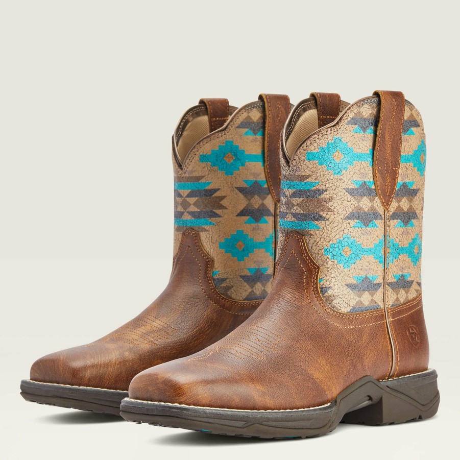 Women'S Boots * | Ariat Women'S Savannah Shorty Western Boot