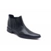 Men'S Ankle Boots * | Black Leather Ankle Boots