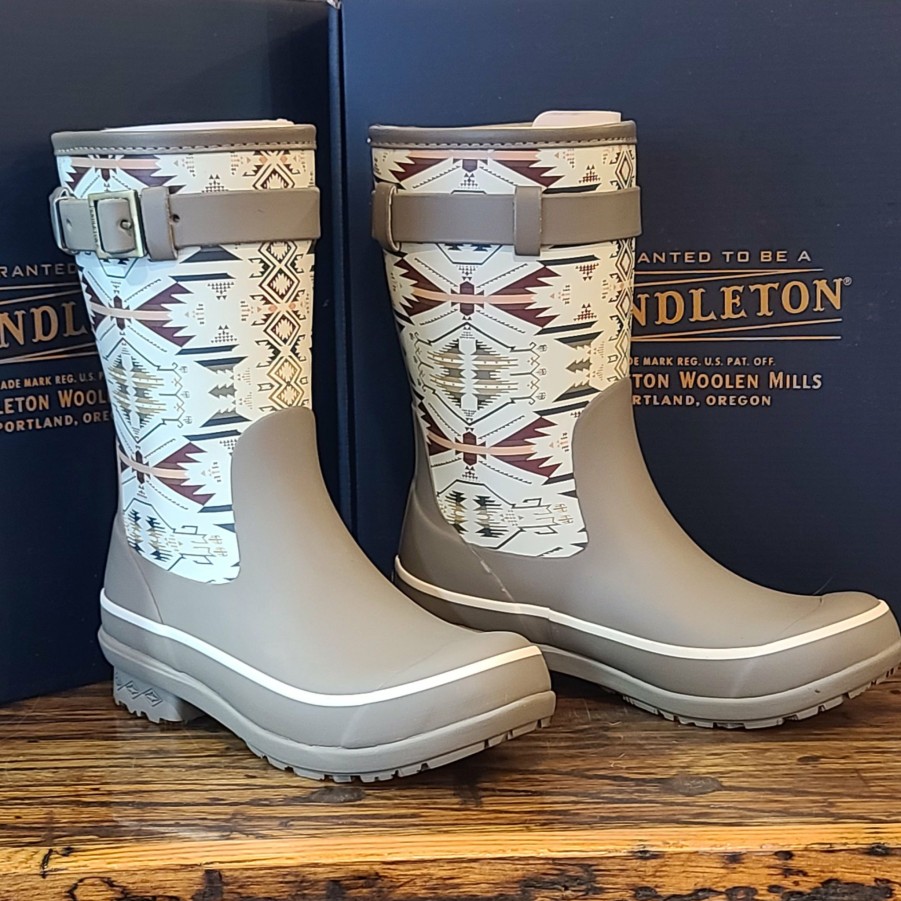 Women'S Boots * | Pendleton White Sands Short Rain Boots