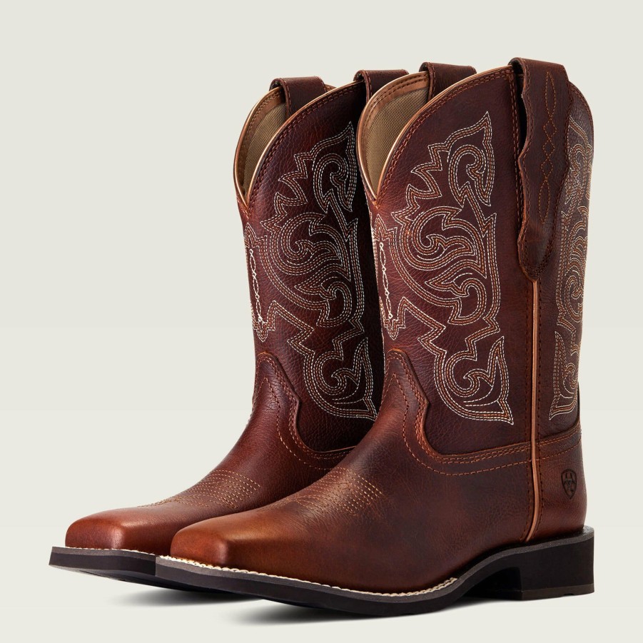 Women'S Boots * | Ariat Women'S Delilah Square Toe Boots