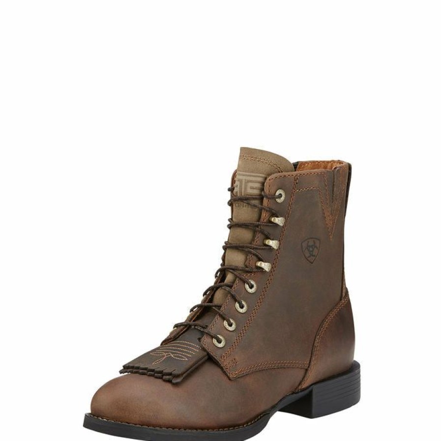 Women'S Boots * | Ariat Women'S Heritage Lacer Ii Round Toe Boot